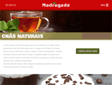 Tablet Screenshot of madrugada.com.br